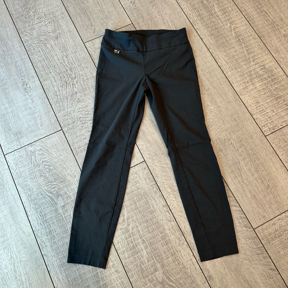Grey stretch pants